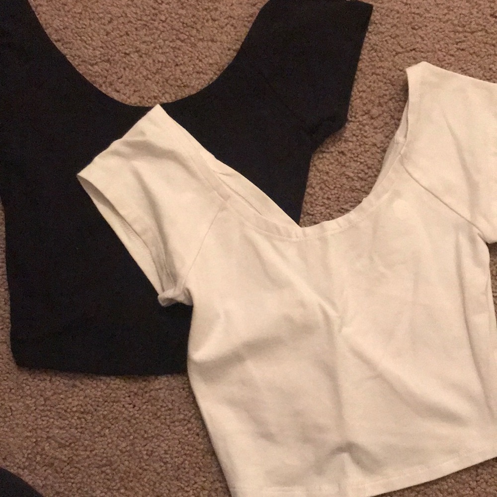 Cross back tank tops